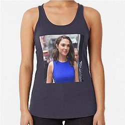 Mens Best Gal Gadot Photo Racerback Tank Top