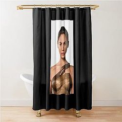 Gal Gadot Art Shower Curtain