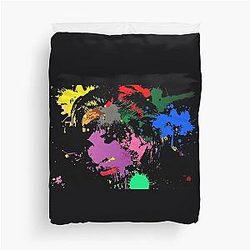 Gal Gadot Pop Art Ricky Barnard Duvet Cover