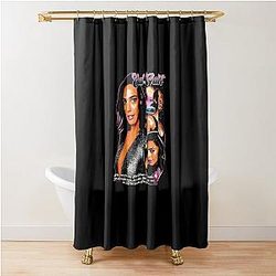 Gal Gadot Vintage Bootleg Shower Curtain