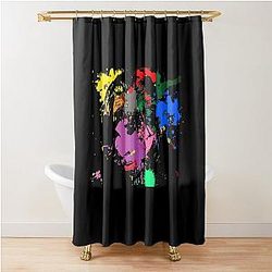 Gal Gadot Pop Art Ricky Barnard Transparent Shower Curtain
