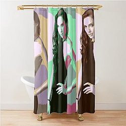 Gal Gadot Pop Art Shower Curtain