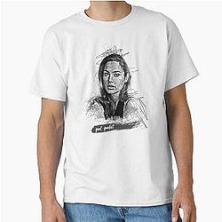 Gal Gadot Abstract Sketch Art T-Shirt