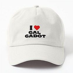 I Love Gal Gadot Black Dad Hat