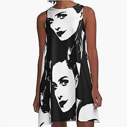 Gal Gadot A Line Dress