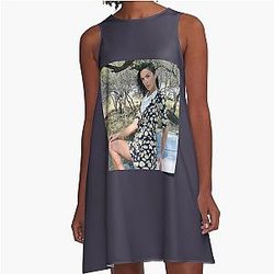 Day Gift A-Line Dress for Gal Gadot Beautiful Photo