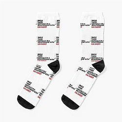 Mentally in a Relationship with Gal Gadot Socks