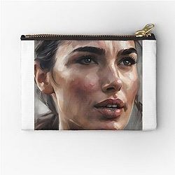 Fan art gal zipper pouch
