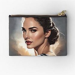 Fan art Gal Gadot zipper pouch