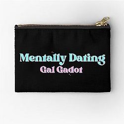 Mentally Dating Gal Gadot Zipper Pouch