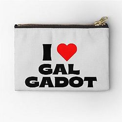 I Love Gal Gadot Zipper Pouch