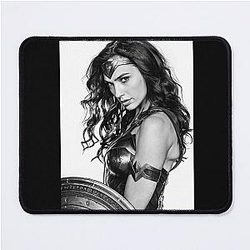 Gal Gadot Art Mouse Pad