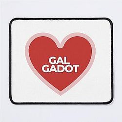 I Heart Gal Gadot Mouse Pad 

cleaned is: 
I Heart Gal Gadot Mousepad