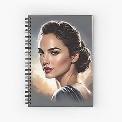 Gal Gadot Spiral Notebook