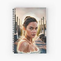 Gal Gadot Spiral Notebook