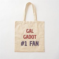 Gal Gadot Fan Cotton Tote Bag