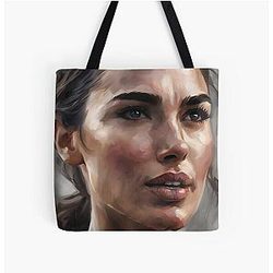 fan art gal gadot tote bag