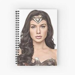 Gal Gadot Art Spiral Notebook