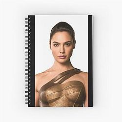 Gal Gadot Spiral Notebook