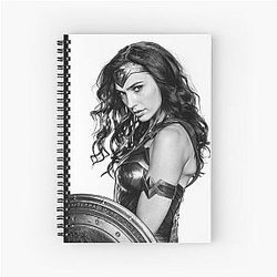 Gal Gadot Spiral Notebook