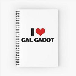 I Love Gal Gadot Notebook