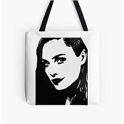 Gal Gadot Over Print Tote Bag