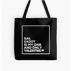 Gal Gadot Is My One Valentine All Over Print Tote Bag