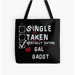 Mentally Dating Gal Gadot Tote Bag