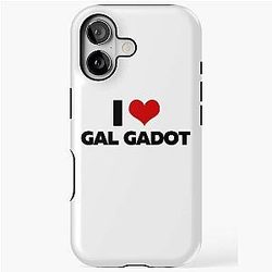 I Love Gal Gadott iPhone Case