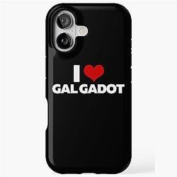 I Love Gal Gadot iPhone Case