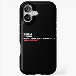 Mentally On a Date With Gal Gadot iPhone Tough Case