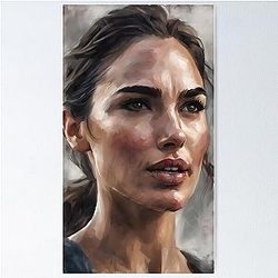 Fan art of Gal Gadot Poster