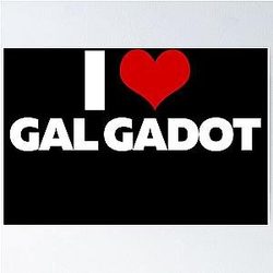 I Love Gal Gadot Poster