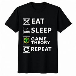 Eat Sleep Game Theory T-Shirts Game Theory T-Shirts