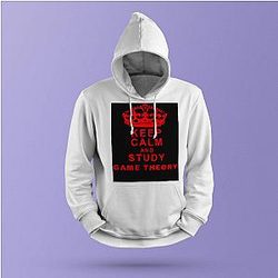 Game Theory Hoodie Keep Calm and Study Game Theory Hoodie
