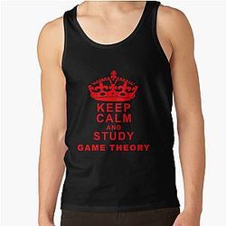 Keep Calm and Study Game Theory - Game Nerds Gift Ideas Tank Top