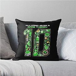 Game Theory 10th Anniversary Throw Pillow Cover