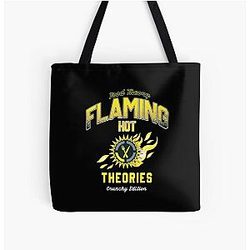Game Theory Food Theory Flaming Hot All Over Print Tote Bag