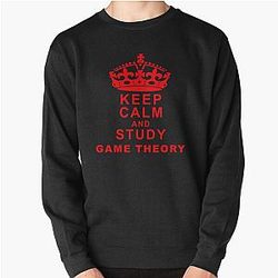 Keep Calm and Study Game Theory - Game Nerds Gift Ideas Pullover Sweatshirt