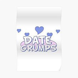 Game Grumps Posters - Game Grumps Merch Date Grumps Logo Poster RB2507