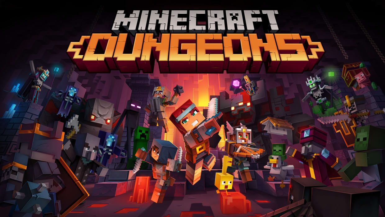 Unlock the Adventure: Minecraft Dungeons Official Merchandise Awaits!