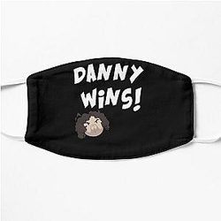 Game Grumps Face Masks - Danny Wins! Game Grumps Design Flat Mask RB2507
