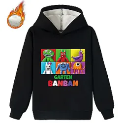 Garten of Banban Game Characters Warm Hoodie Sweatshirt