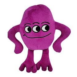 24cm Purple Three-Eye Monster Garten Of Banban Characters Plush