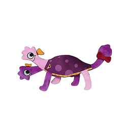 20cm Purple Hagudaki & Damataki Monster Garten Of Banban Characters Plush