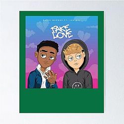 gavin magnus fake love Poster