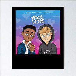 gavin magnus fake love Poster