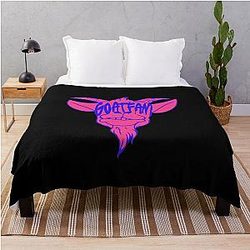 Vintage Gavin Magnus Merch Gavin Magnus Cubes Goat Fam  Throw Blanket