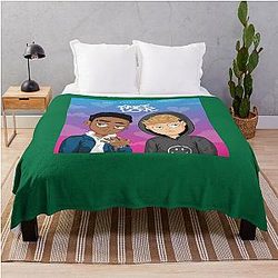 gavin magnus fake love Throw Blanket