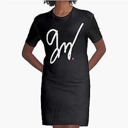 Gavin Magnus lgoo Graphic T-Shirt Dress